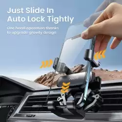 AINOPE Car Phone Holder Mount, 2021 Upgraded Gravity Phone Holder