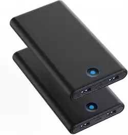 FOCHEW 2-Pack 20000mAh Power Bank Ultra Slim Fast Charging FOCHEW 2-Pack 20000mAh Power Bank Ultra Slim Fast Charging