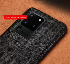 Genuine Crocodile Leather Case - 100% Genuine