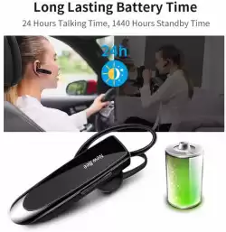 New bee Bluetooth Earpiece V5.0 Wireless Handsfree Headset with Microphone 24 Hrs Driving Headset New bee Bluetooth Earpiece V5.0 Wireless Handsfree Headset with Microphone 24 Hrs Driving Headset